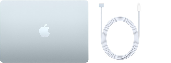 13" MacBook Air og USB-C til MagSafe 3-kabel